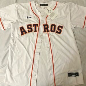 NWT Houston Astros Jersey Jeremy Peña Kids Size L